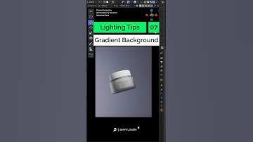 Blender Lighting Tips (07): Gradient Background