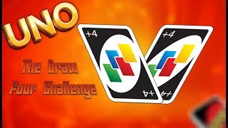 DRAW 4 CHALLENGE Uno (Best and Funny moments) screenshot 3