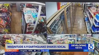 Magnitude 4.9 earthquake shakes Southern California thumbnail
