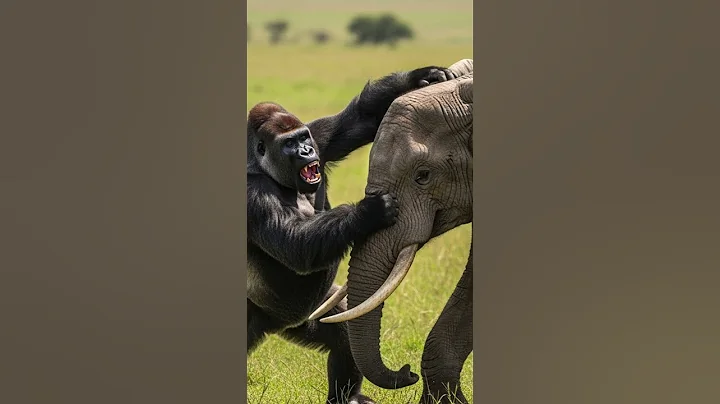 ULTIMATE BATTLE: ELEPHANT vs GORILLA 🐘🆚🦍 | Jungle Titan Showdown!