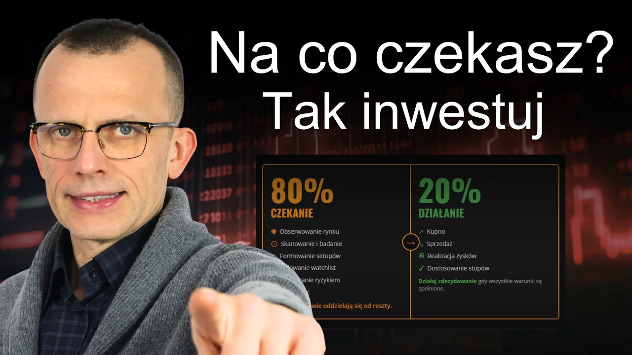 🔴Inwestowanie to CZEKANIE. Dlaczego 90% inwestorów traci? — Transcript