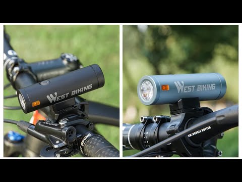 West Biking Bike Light With A 4500 MAh Battery From Aliexpress-Bike Handlebar Light-