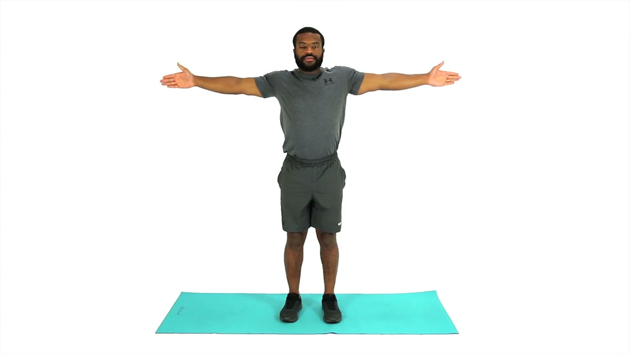 Straight Arms Backward Chest Stretch - Video Guide
