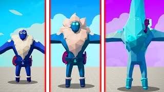 Evolution Of Ultimate Ice Giant Tabs - Totally Accurate Battle Simulator