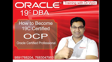 How to Become Oracle 19C  2019 DBA OCP
