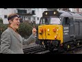 The loudest diesel locomotives in the uk chasing trains