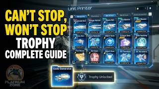 Can't Stop, Won't Stop Trophy Complete Guide in PRAGMATA