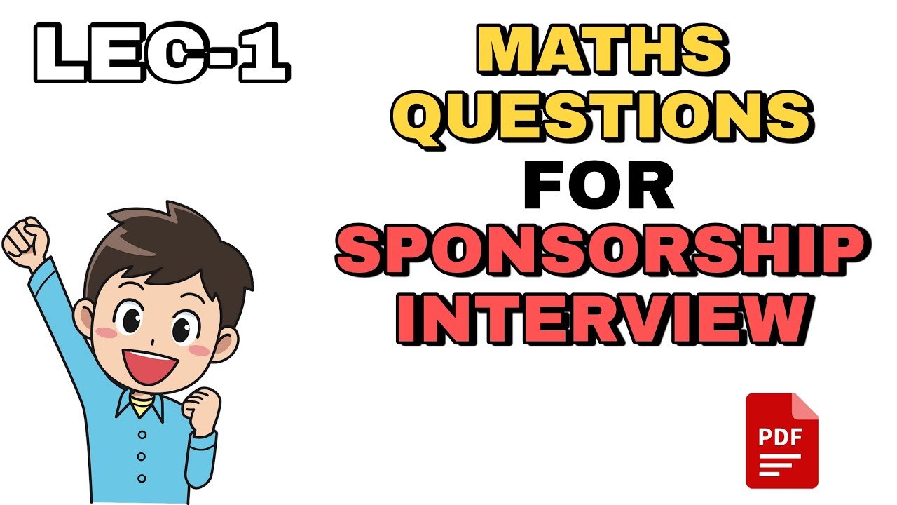 Maths Questions for DNS Sponsorship Interview | Anglo Eastern and other shipping companies