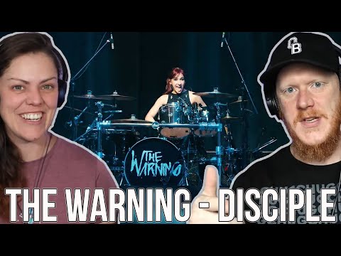 Couple React To The Warning - Disciple Live At Teatro Metropolitan | Office Bloke Dave