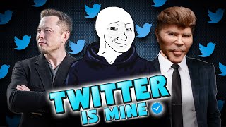 Wojak & Elon Musk Buys Twitter