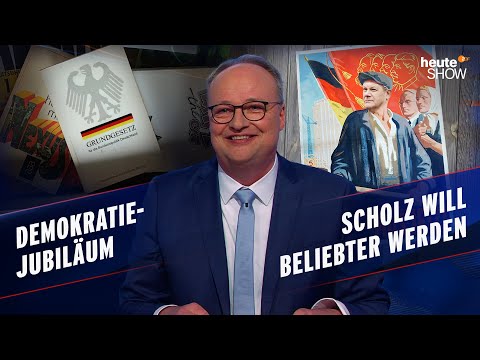 75 Jahre Grundgesetz: Wo bleibt die große Begeisterung? | heute-show vom 24.05.2024