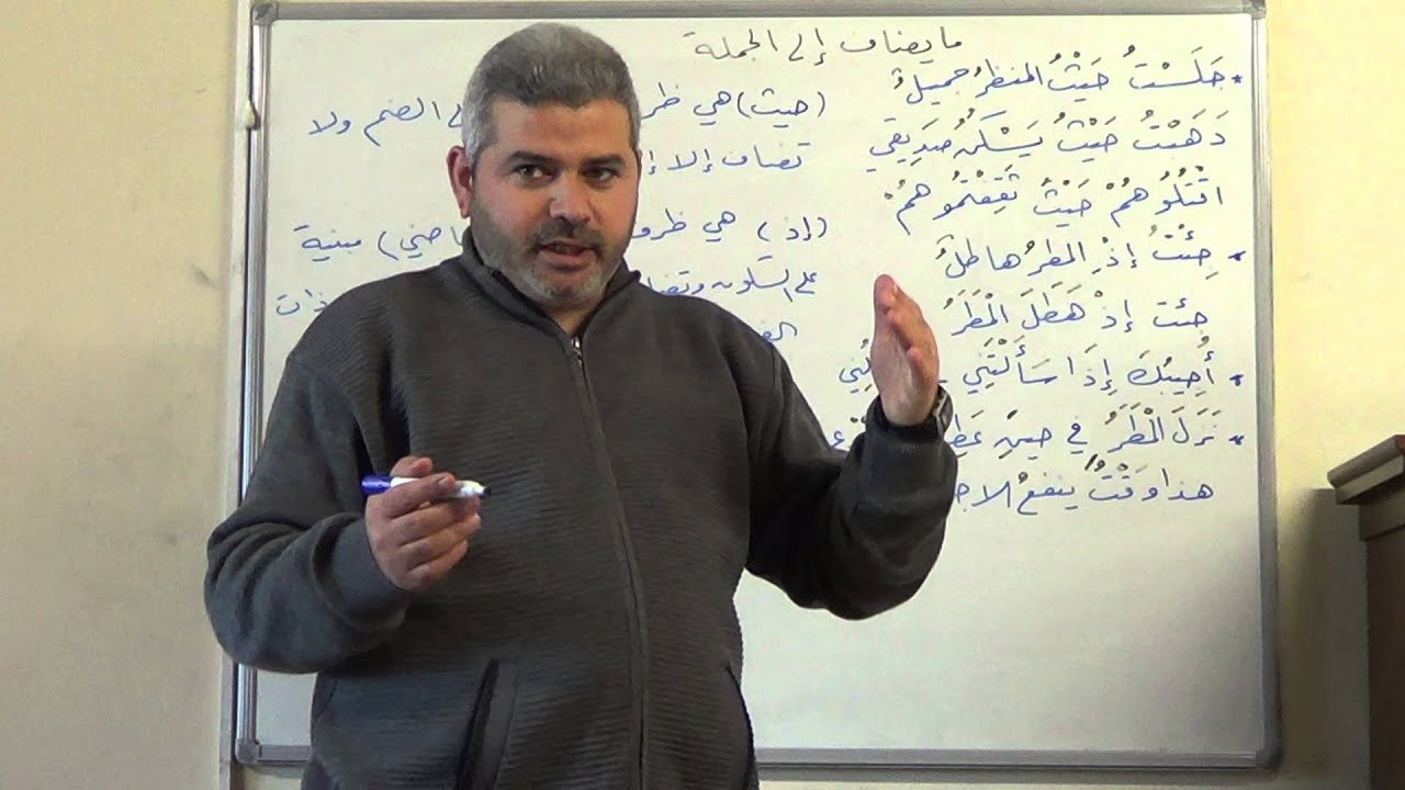 23 . النحو الواضح ، المضاف إلى الجملة