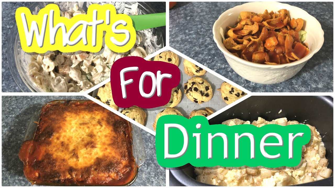Whats For Dinner || Easy Summer Dinner Ideas || Easiest Cookie Recipe