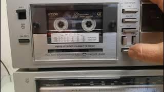 PHILIPS F6112 CASSETTE DECK, F2213 TUNER, F4213 AMPLIFIER DEMO