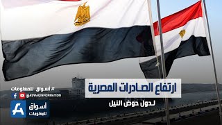 ارتفاع حجم الصادرات المصرية لدول حوض النيل