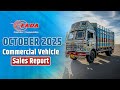 Commercial Vehicle Sales Report October 2025 | Full Sales Analysis