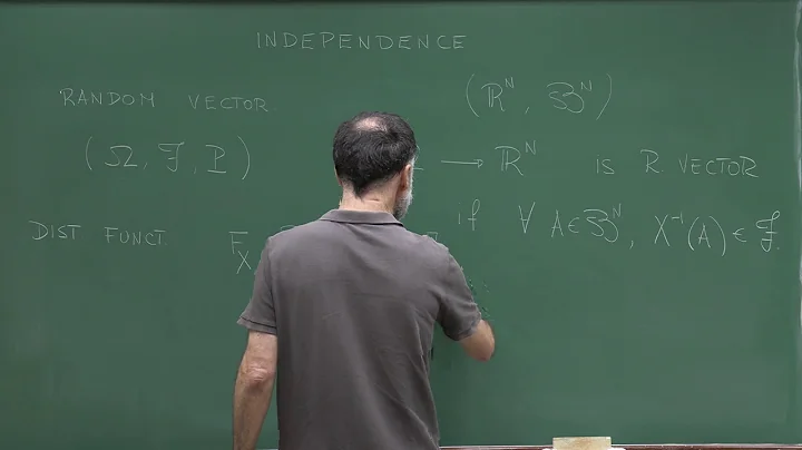 Master Program: Probability Theory - Lecture 2: Independence