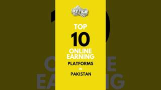 TOP 10 Online Earning Platforms In Pakistan 💸 #shorts #viral #top10