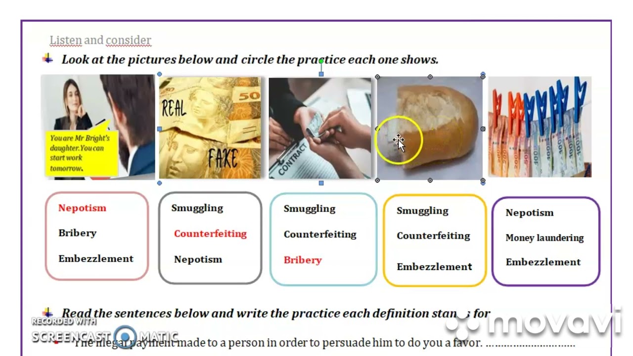 Introducing the unit Ethics in business . #english #ethicsinbusiness #3as #bac #BAC