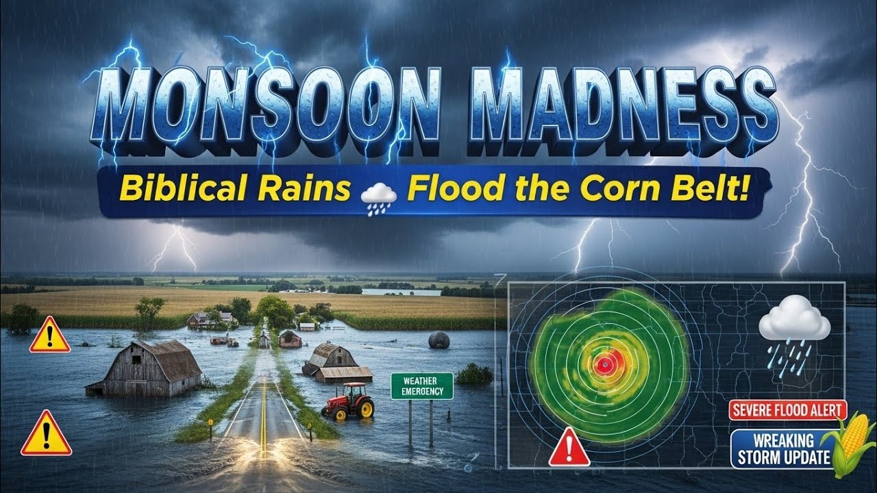 Безумие муссонов на Среднем Западе: библейские дожди затопили кукурузный пояс!