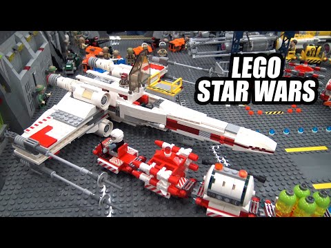 Custom LEGO Star Wars Rebel Hangar | Bricks Cascade 2020