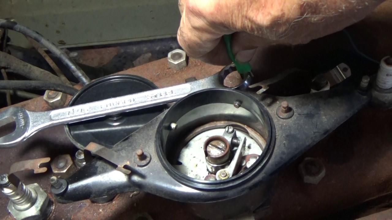 1930 Ford Model A coil spark test YouTube