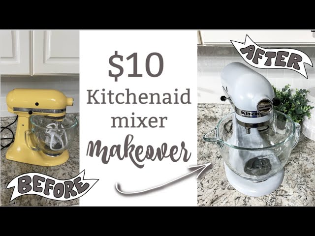 How to Change the Color of a KitchenAid Mixer 