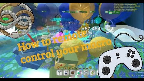 How to set up remote control with natro macro