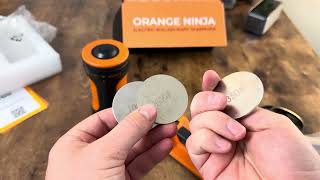 WORTH IT? Orange Ninja Electric Rolling Knife Sharpener