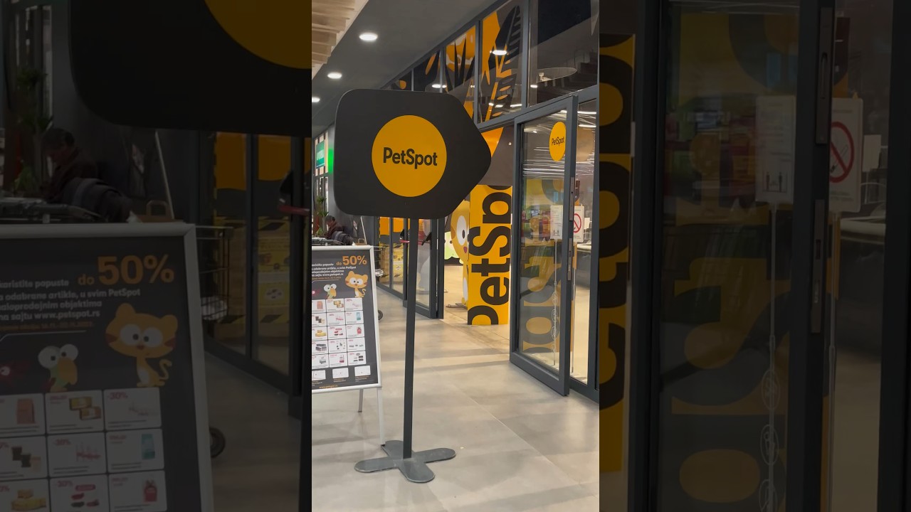 Pet Spot - огромный магазин товаров для животных в Белграде ❤️‍🔥