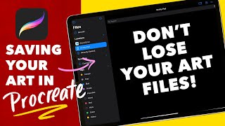 How to Save Your Procreate Art Files | Pt. 5 #shorts screenshot 5