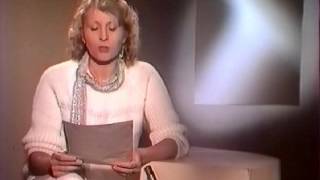 TV-Ansage Elke Bitterhof DFF 27.3.1983