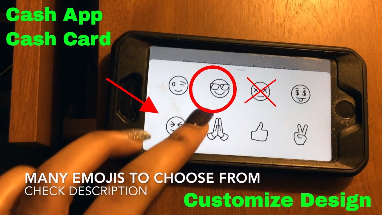 How To Customize Design Cash App Cash Card Youtube
