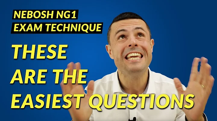 NEBOSH NG1 Exam Technique | Based on the scenario only