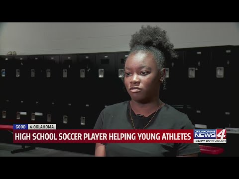 Oklahoma teen collecting sports bras to break barriers for young athletes