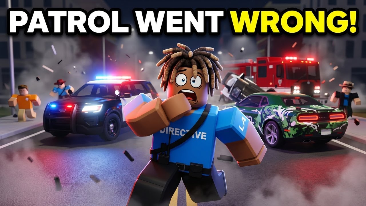 😱Staff Patrol in ERLC GOES WRONG😱| Los Angeles Roleplay Patrol ...