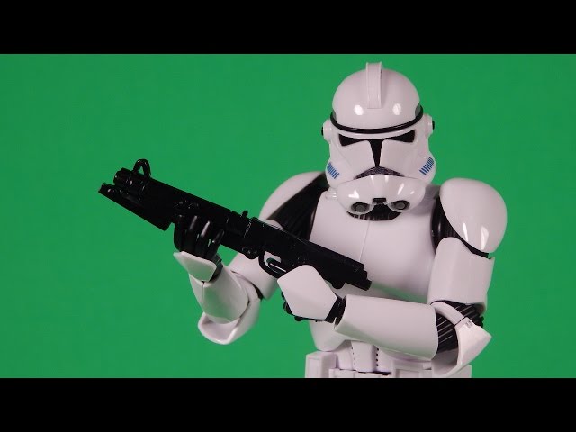 Bandai Star Wars Clone Trooper Model Kit Build and Review 
