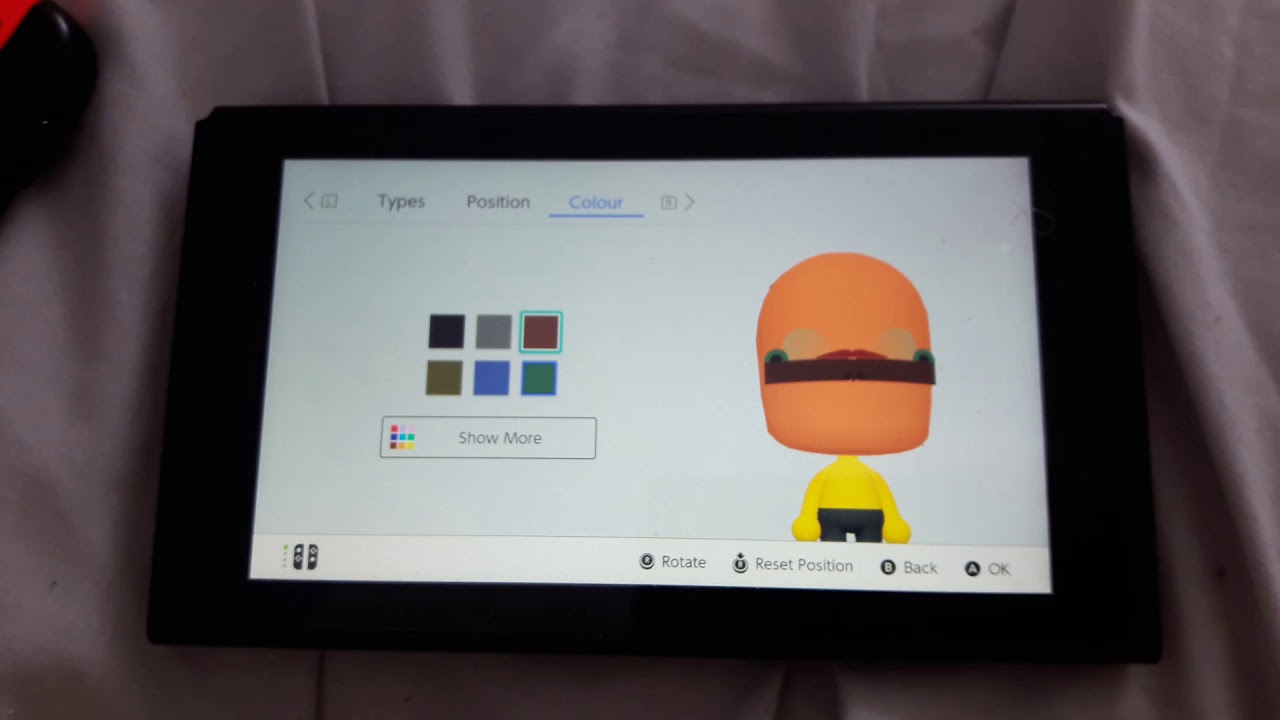 How to make a Hamburger/Beef Boss mii on the Switch! YouTube