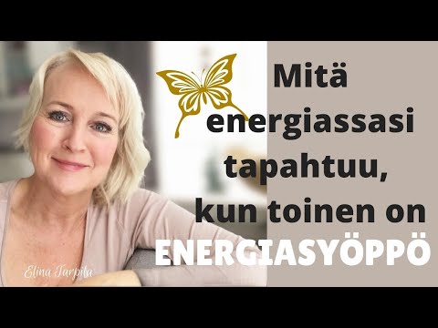 Video: Kuinka Torjua Energiavampyyri: 4 Vinkkiä