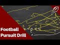 How to Coach the Pursuit Drill for Better Tackling | Joe Daniel Football Live!