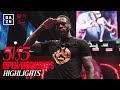 Open workouts highlights  queensberry vs matchroom 5v5 feat deontay wilder vs zhilei zhang