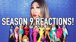 RuPaul's Drag Race Season 9 Cast Reaction | Gia Gunn