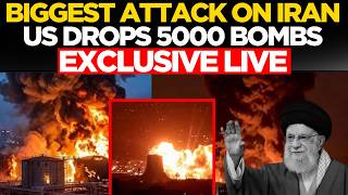 America Attack On Iran LIVE| US launches ‘powerful strikes’ on Iran | Trump | US Attack | Khamenei