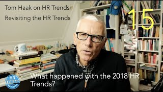 What happened with the 2018 HR trends