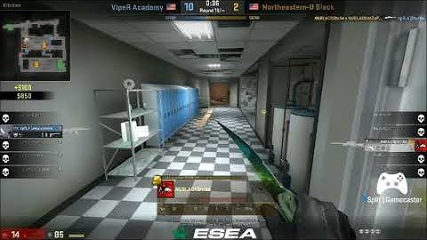1v5 in ESEA Open League Play - Northeastern University BLACK
