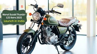 2025 Suzuki Thunder Retro 125 A Clic Beast Returns With Modern Power
