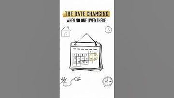 How Did a Calendar Keep Updating in an Empty House #animation  #shorts