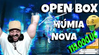 OPEN BOX MÚMIA NOVA! CONJUNTO PSICOFAGIA! ZERAMOS A CAIXA! 115 000 UC PUBGMOBILE