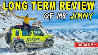 LONG TERM REVIEW OF MY JIMNY | 9000 KM + |  MODIFICATIONS | KAZA  TO DELHI | Ep  |-10