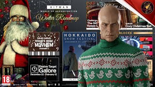 HITMAN Update | Winter Roadmap 2023 Including Elusive Target Galore & Christmas Sweater Suit